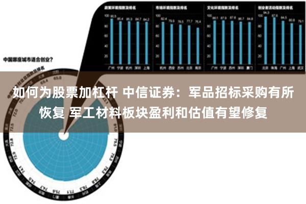 如何为股票加杠杆 中信证券：军品招标采购有所恢复 军工材料板块盈利和估值有望修复