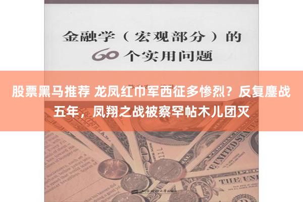 股票黑马推荐 龙凤红巾军西征多惨烈？反复鏖战五年，凤翔之战被察罕帖木儿团灭