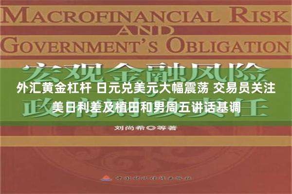 外汇黄金杠杆 日元兑美元大幅震荡 交易员关注美日利差及植田和男周五讲话基调